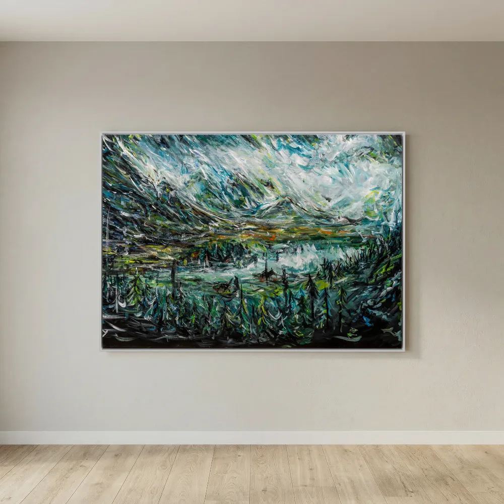 Vale in Shadow | Canvas Print