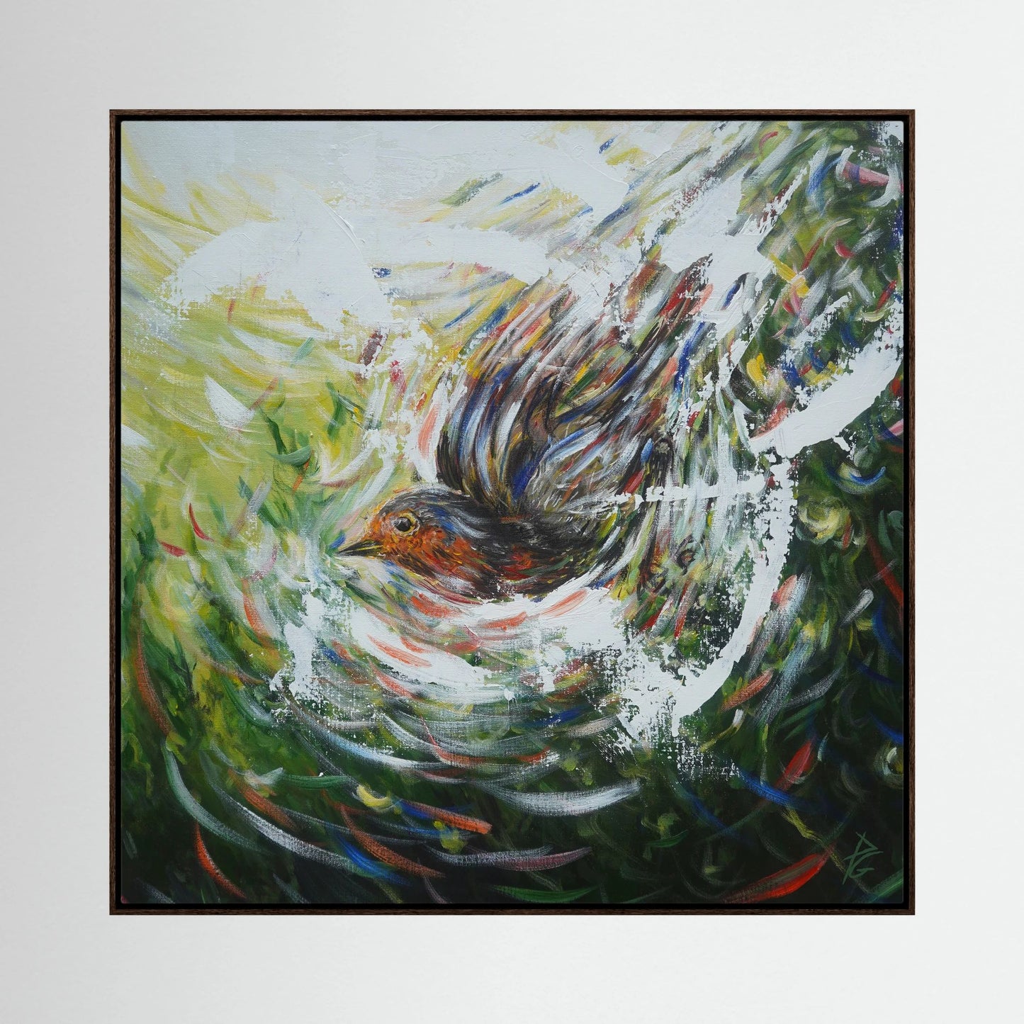 Canvas Print: "Passing Through"