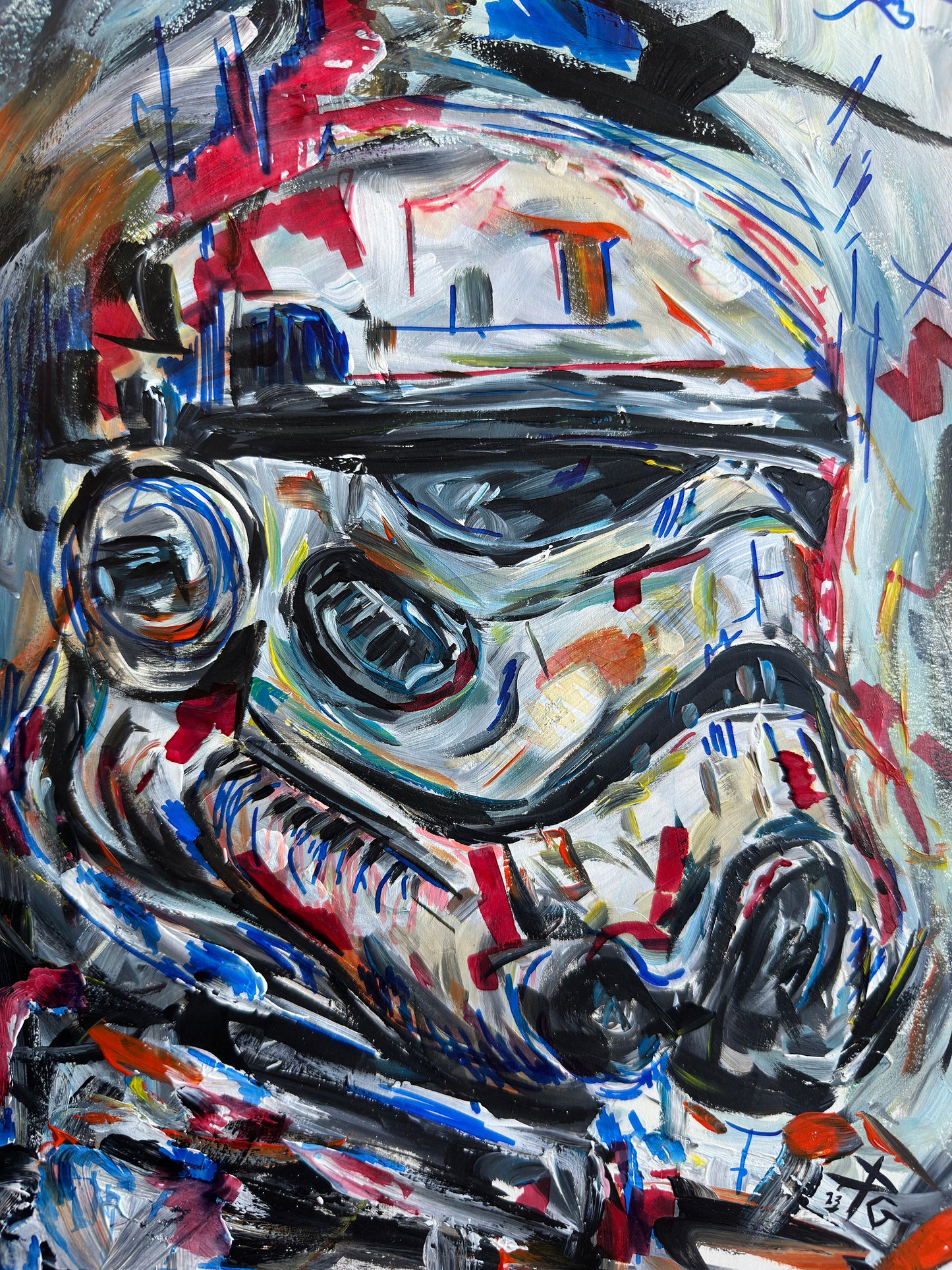 Star Wars Storm Trooper | Original Painting