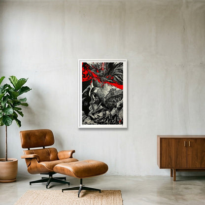 Star Wars — 70×100cm White Frame