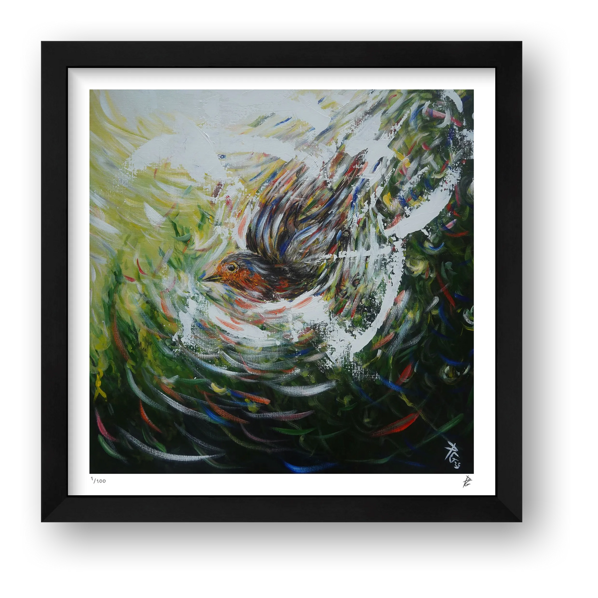 Passing Through — framed