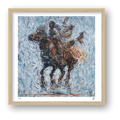 Ancient and Free — framed
