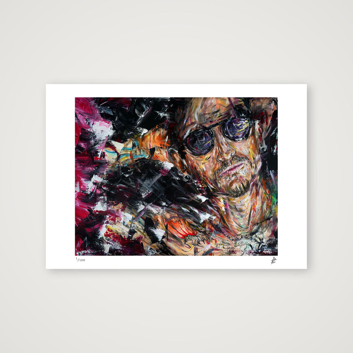 Chester Bennington — A4 (30×21cm) Print only
