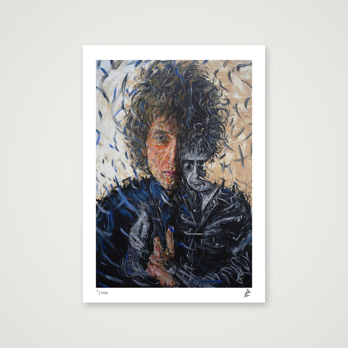 Bob Dylan — A4 (21×30cm) Print only