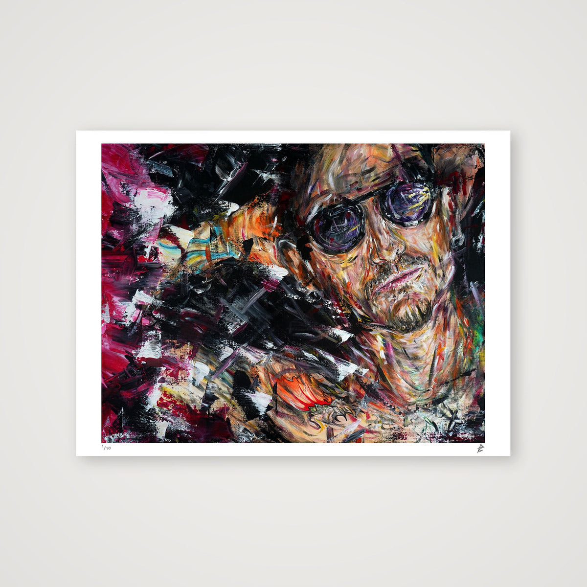 Chester Bennington — 80×60cm Print only