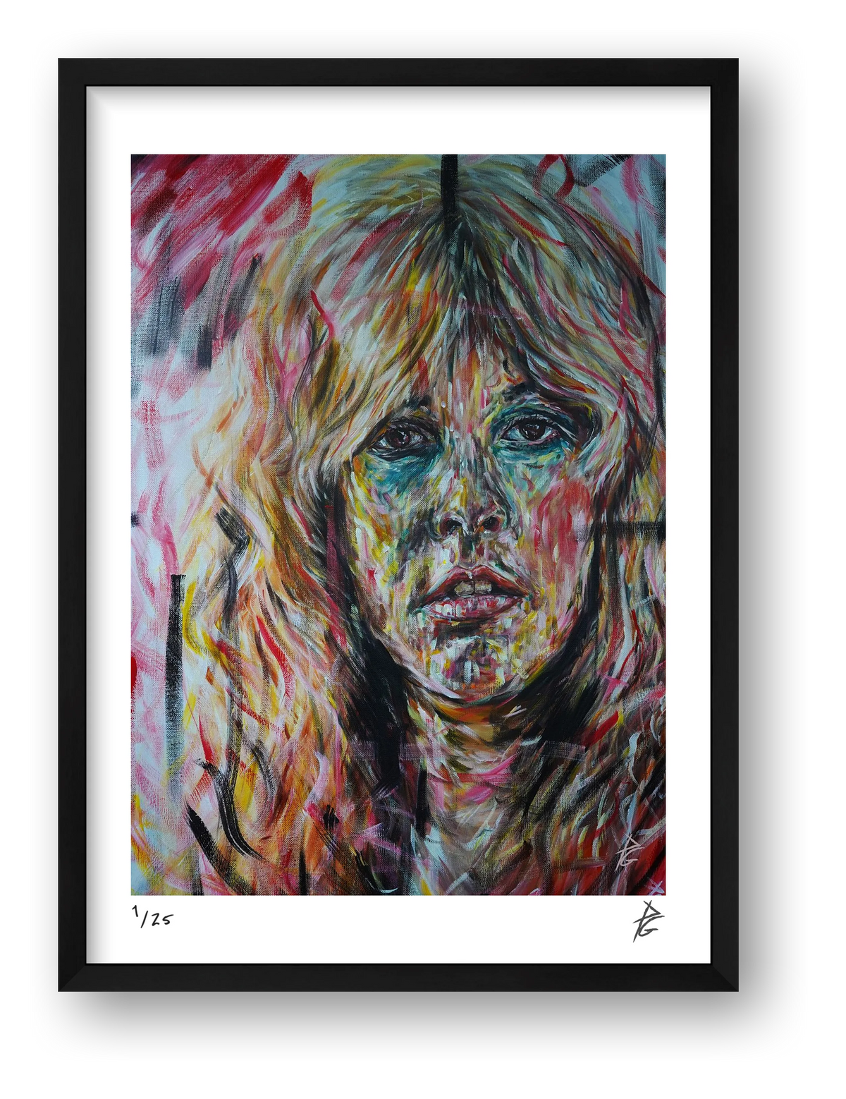 Stevie Nicks — framed
