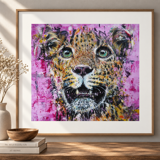 Paper Print: "Stare Out"