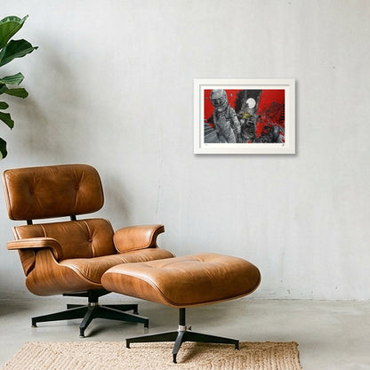 Formula 1 — A4 (30×21cm) White Frame