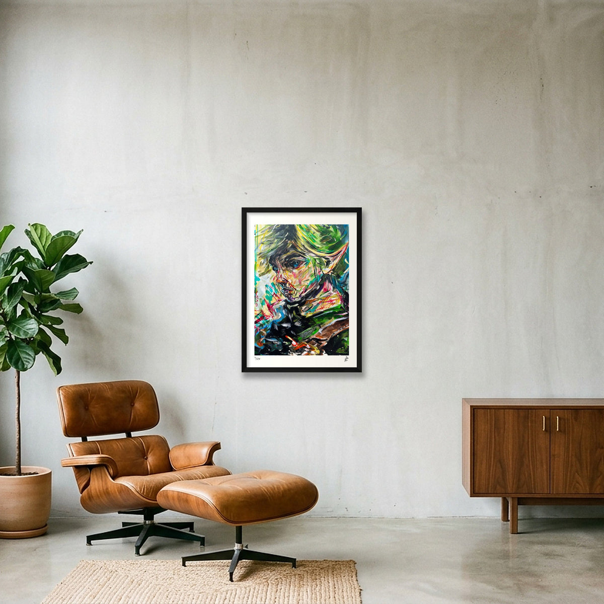Legend of Zelda — 42×59cm Black Frame