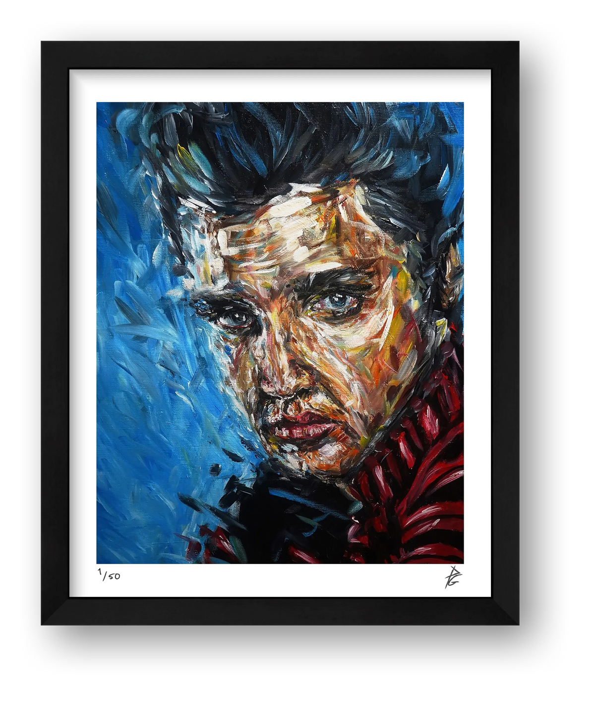 Elvis Presley — framed