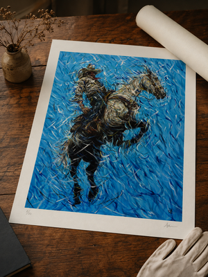 Paper Print: "Mountain Air"