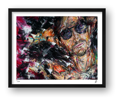 Chester Bennington — framed