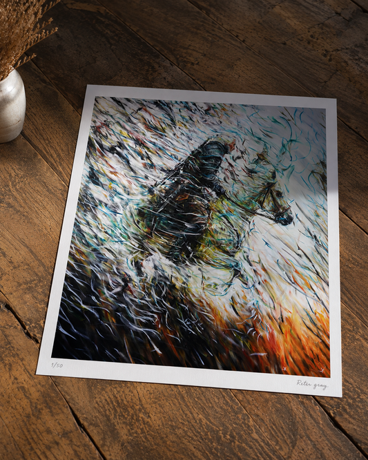 Special Edition Prints: "The Witcher - Wolf & Swallow"