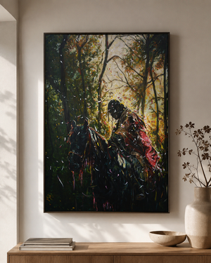 Paper Print: "Stillness"