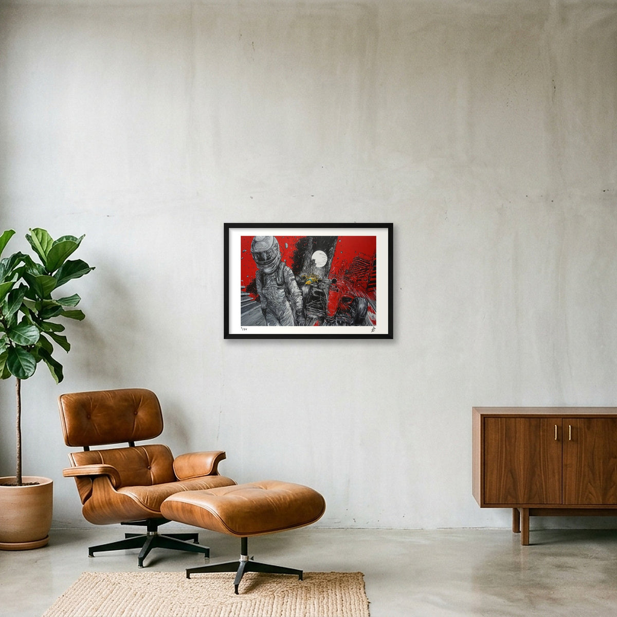 Formula 1 — 60×40cm Black Frame