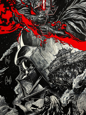 Original Painting: "Star Wars Darth Vader"
