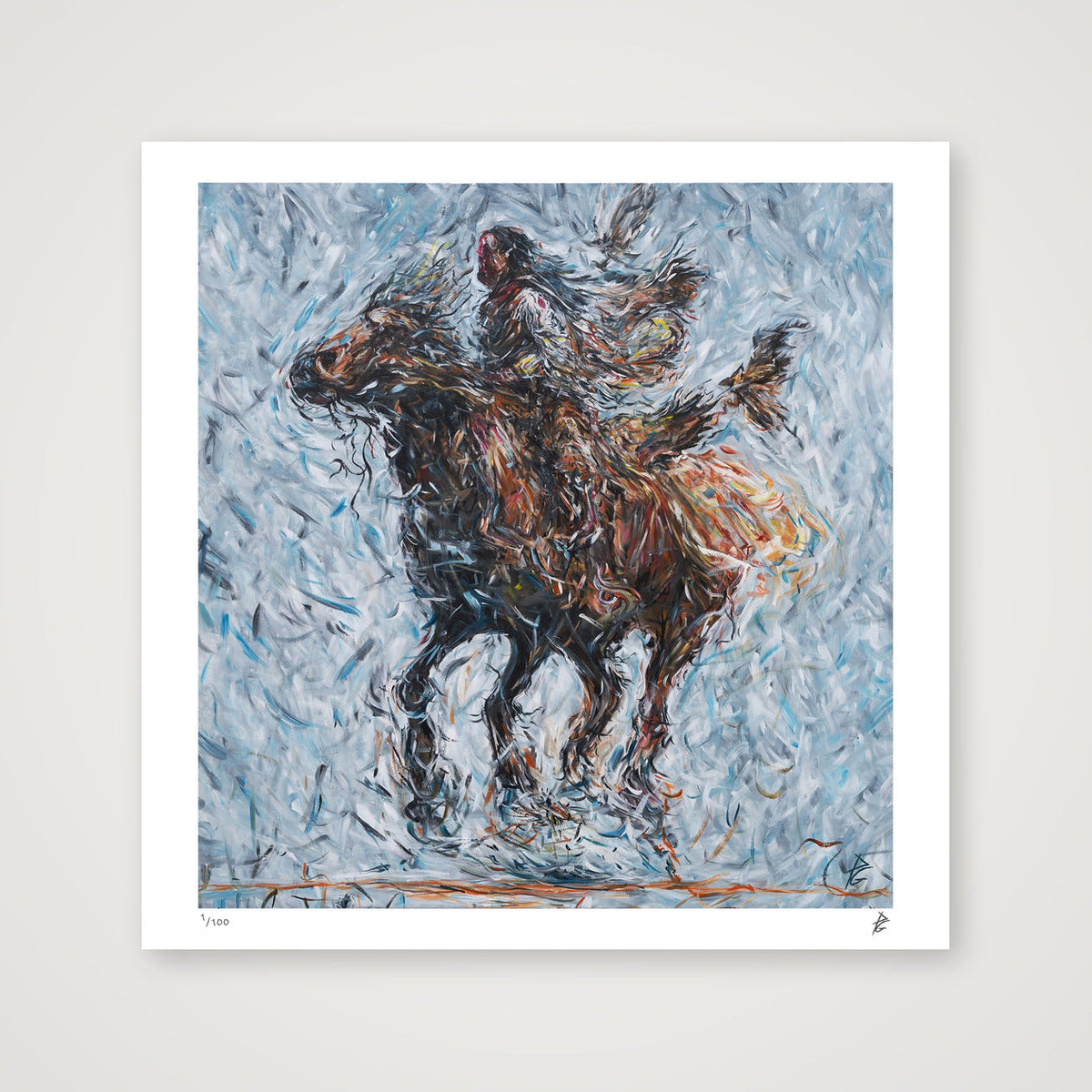 Ancient and Free — 30×30cm Print only