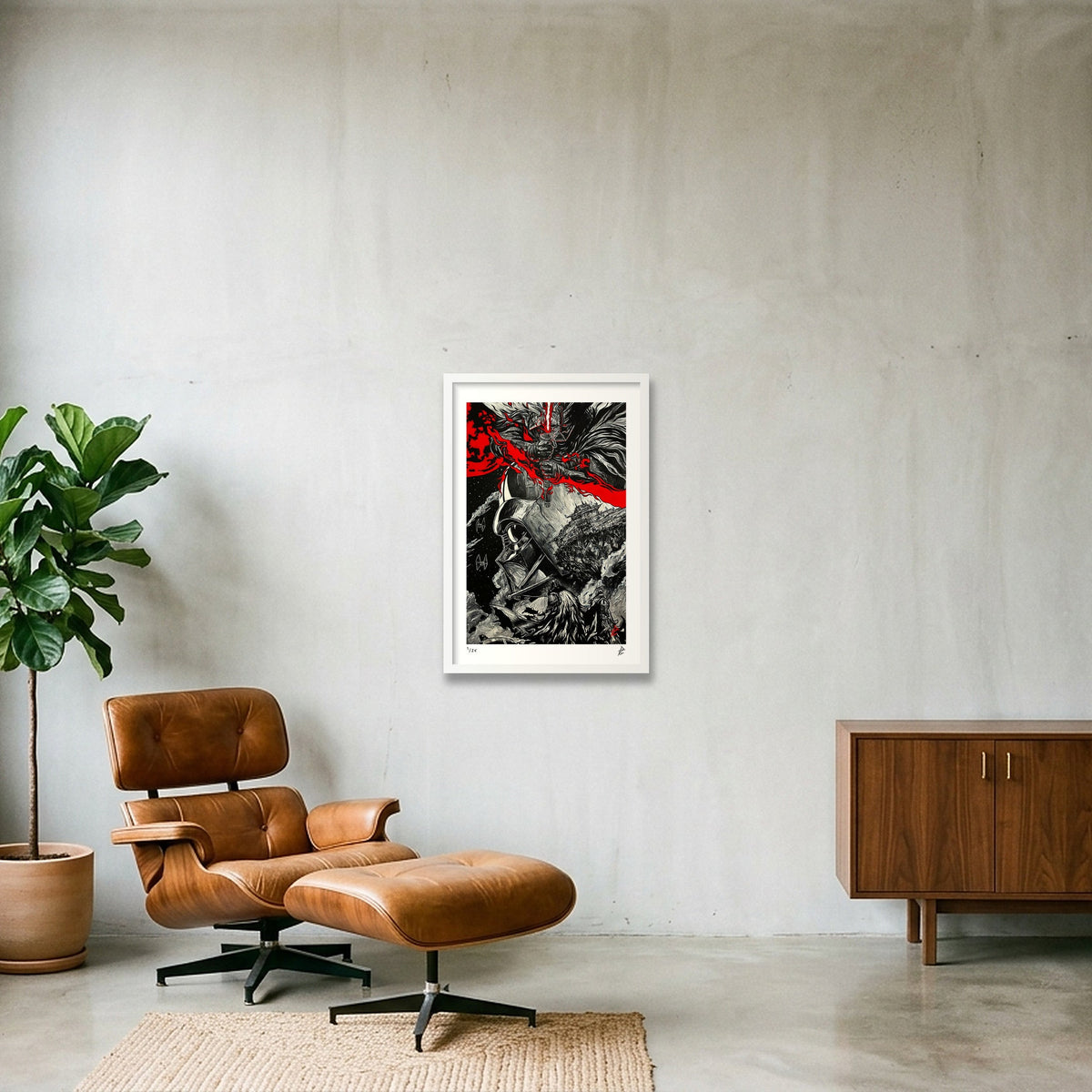 Star Wars — 40×60cm White Frame