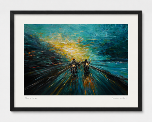 Paper Print: "The Road Home"