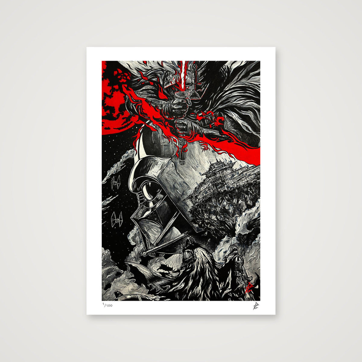 Star Wars — A4 (21×30cm) Print only