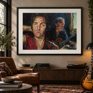Paper Print: "Bruce Springsteen"
