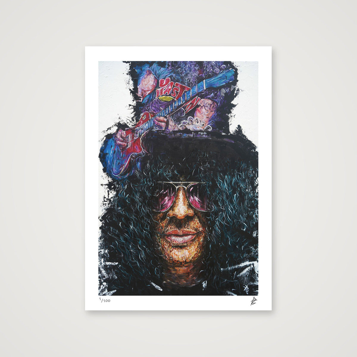 Slash — A4 (21×30cm) Print only