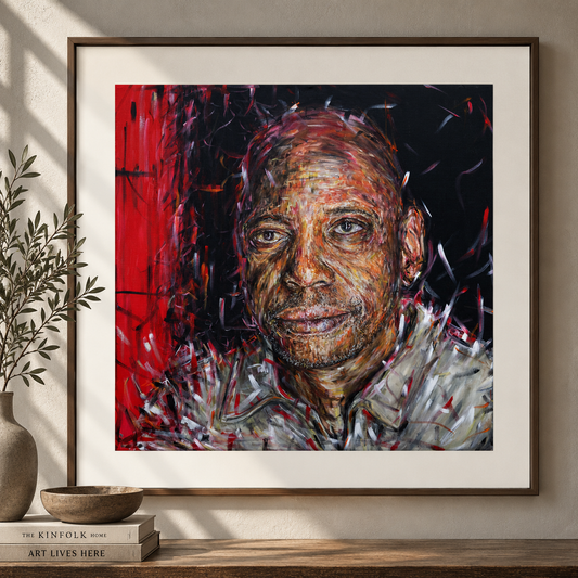 Paper Print: "Dave Chappelle"