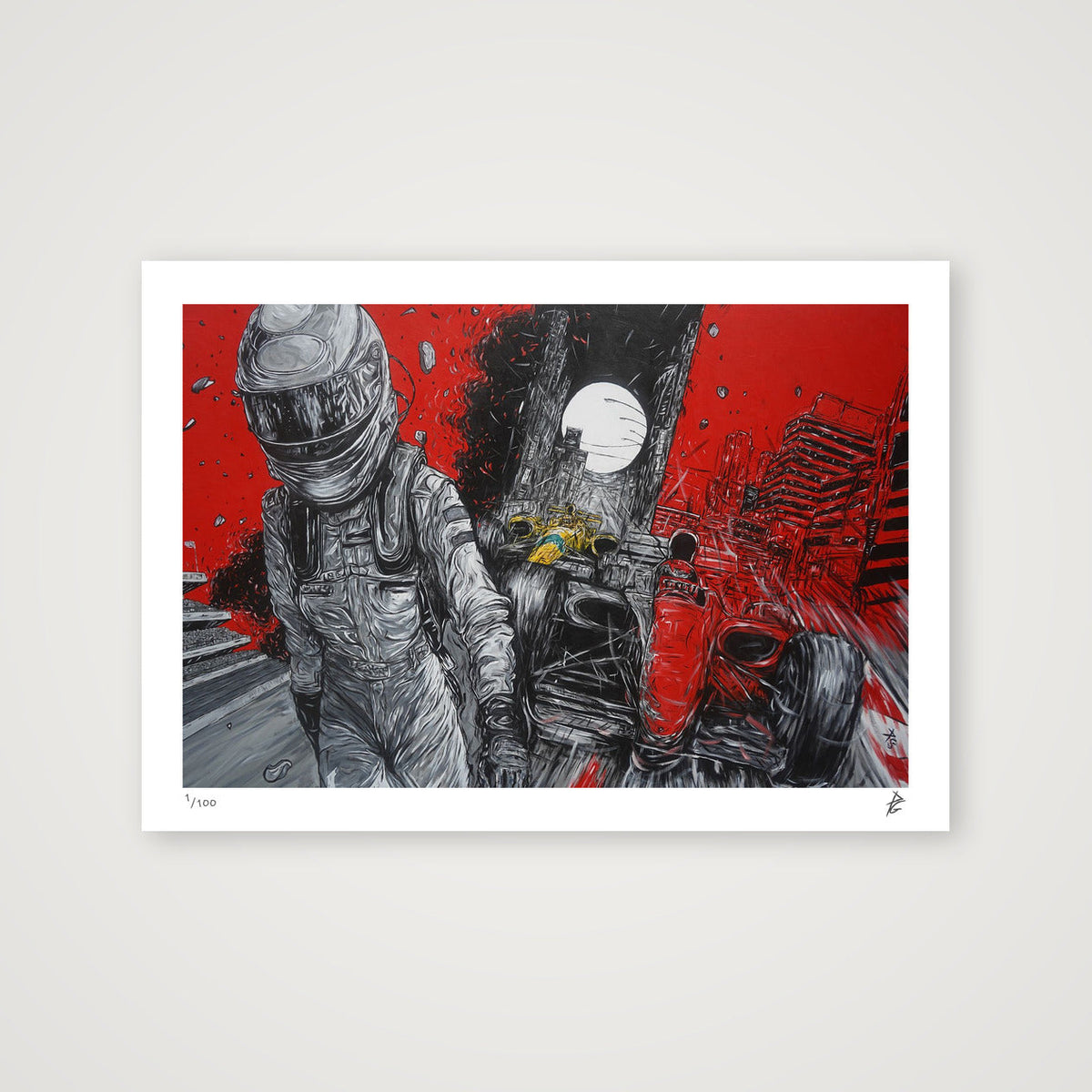 Formula 1 — A4 (30×21cm) Print only