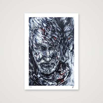 The Witcher — A4 (21×30cm) Print only