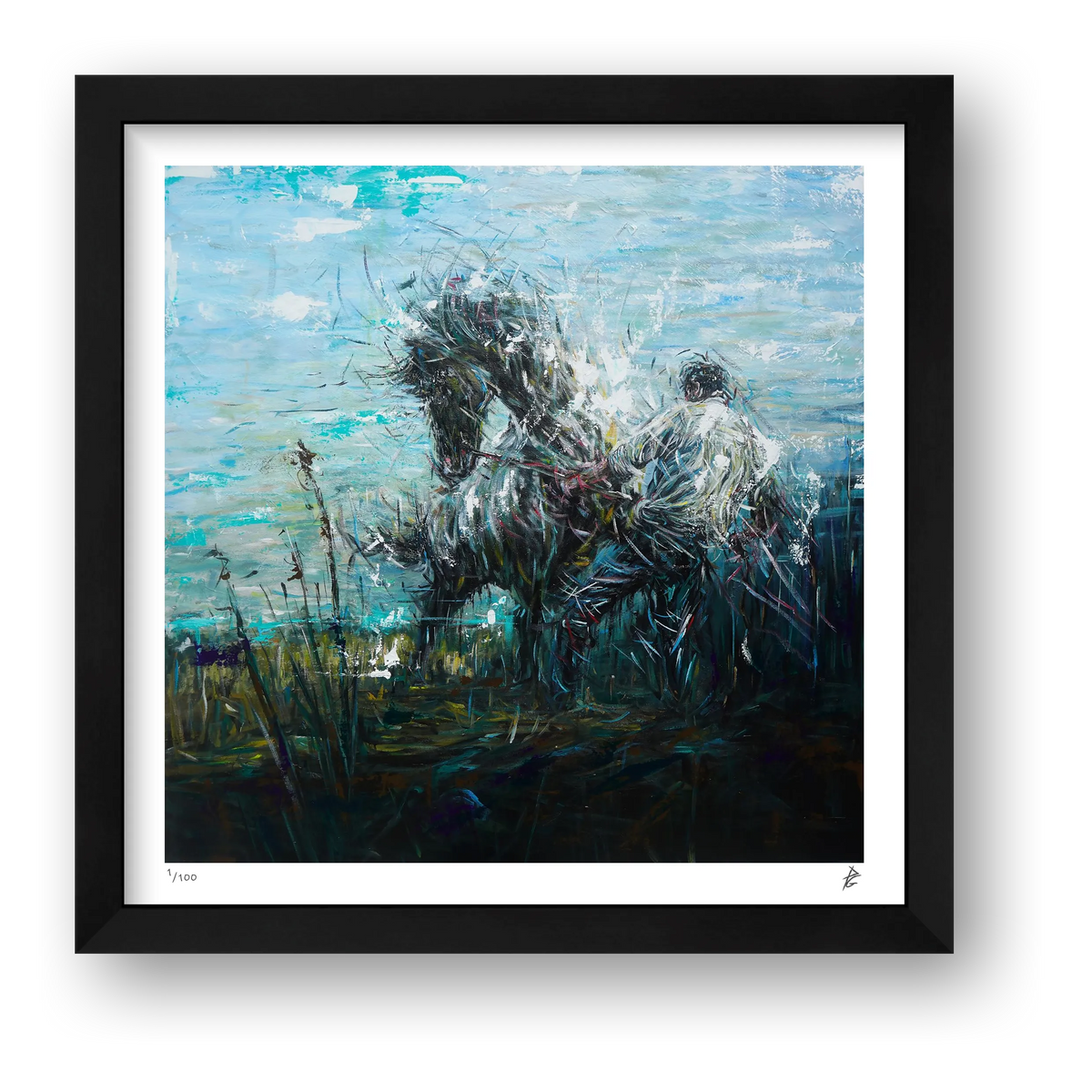 The Breaking — framed