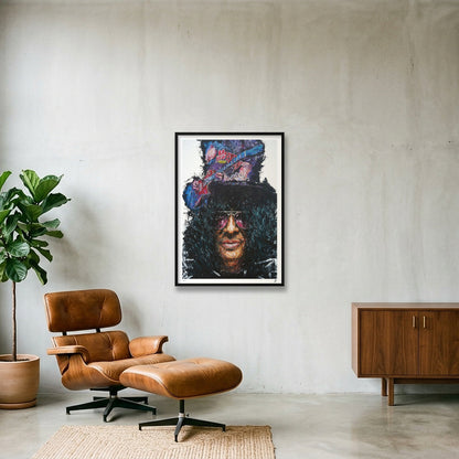 Slash — 70×100cm Black Frame
