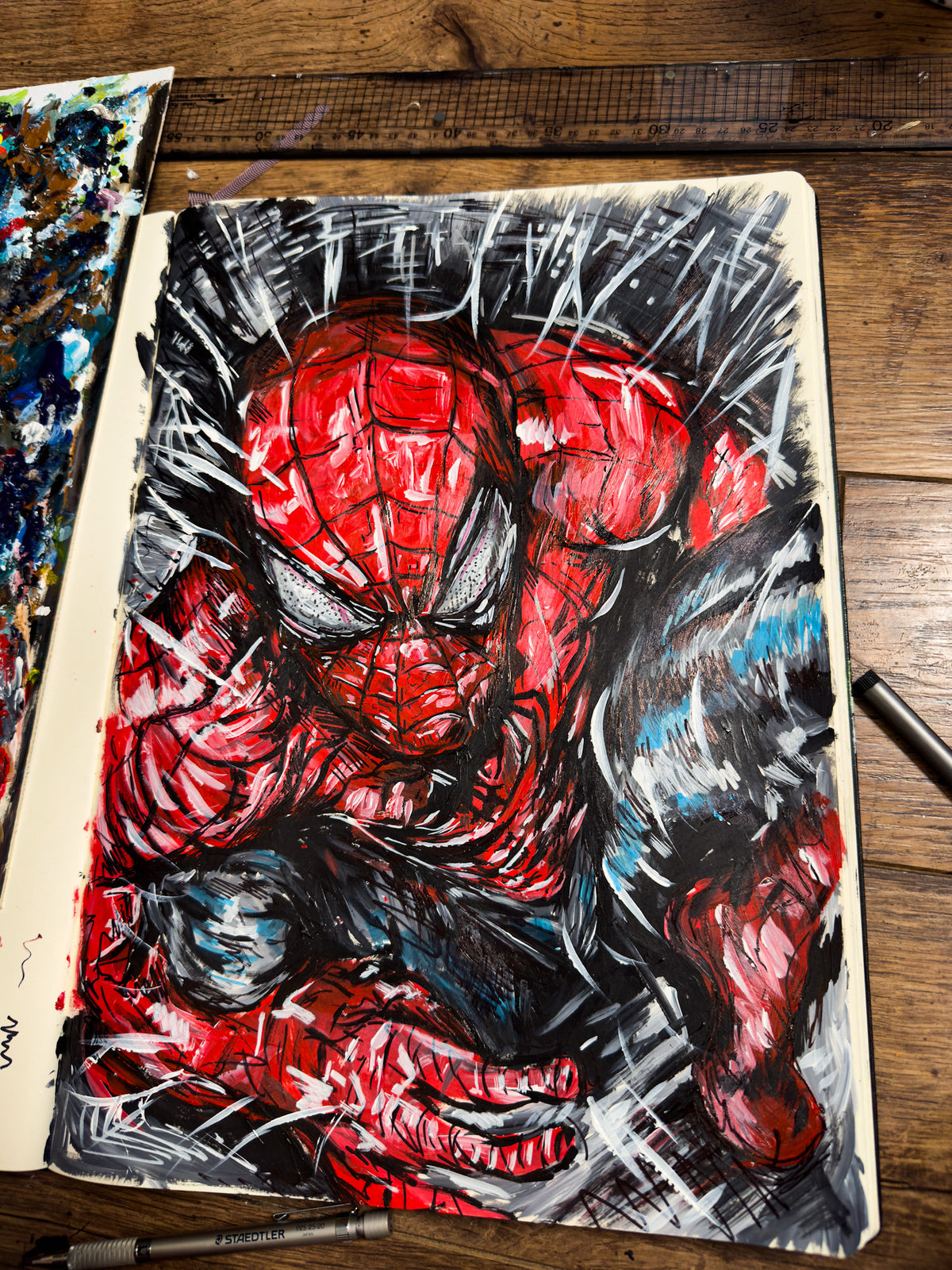Original Painting: ‘Spider Man’