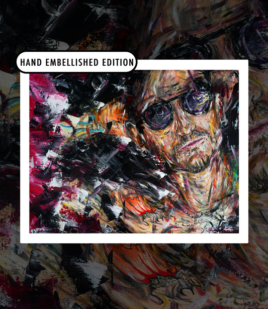 Chester Bennington | Hand Embellished Prints
