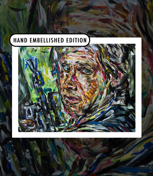 Han Solo | Hand Embellished Print