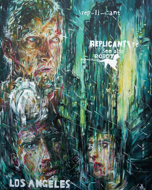 Original Painting: ‘Blade Runner’