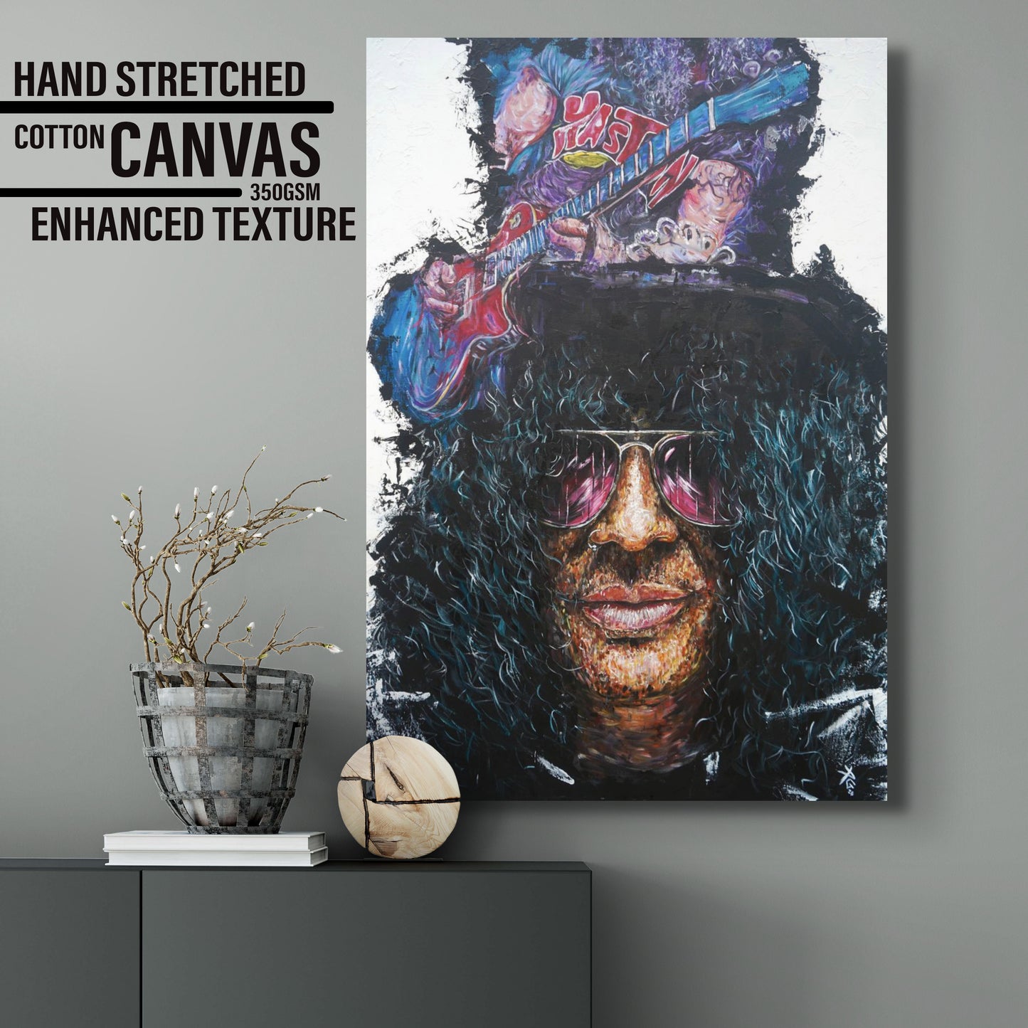 Slash: Rock n' Roller | Canvas Print