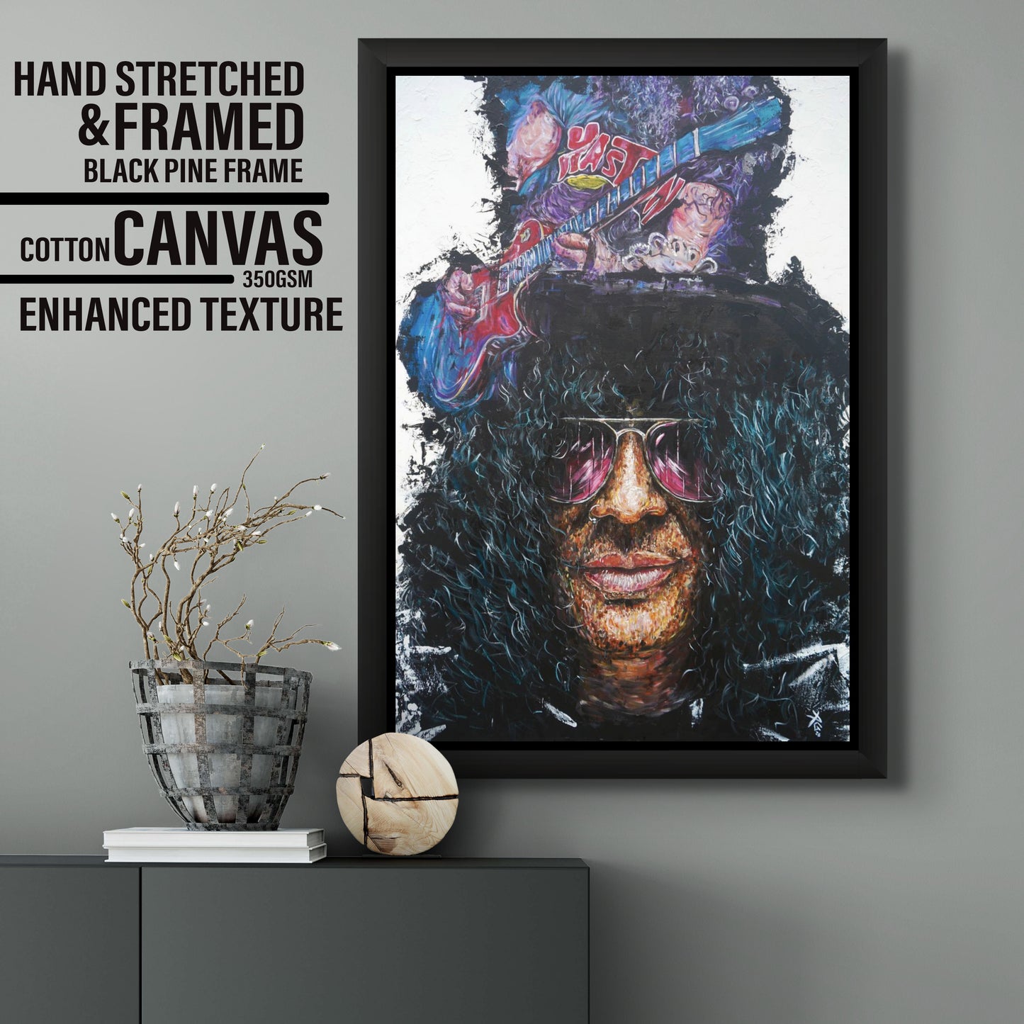 Slash: Rock n' Roller | Canvas Print