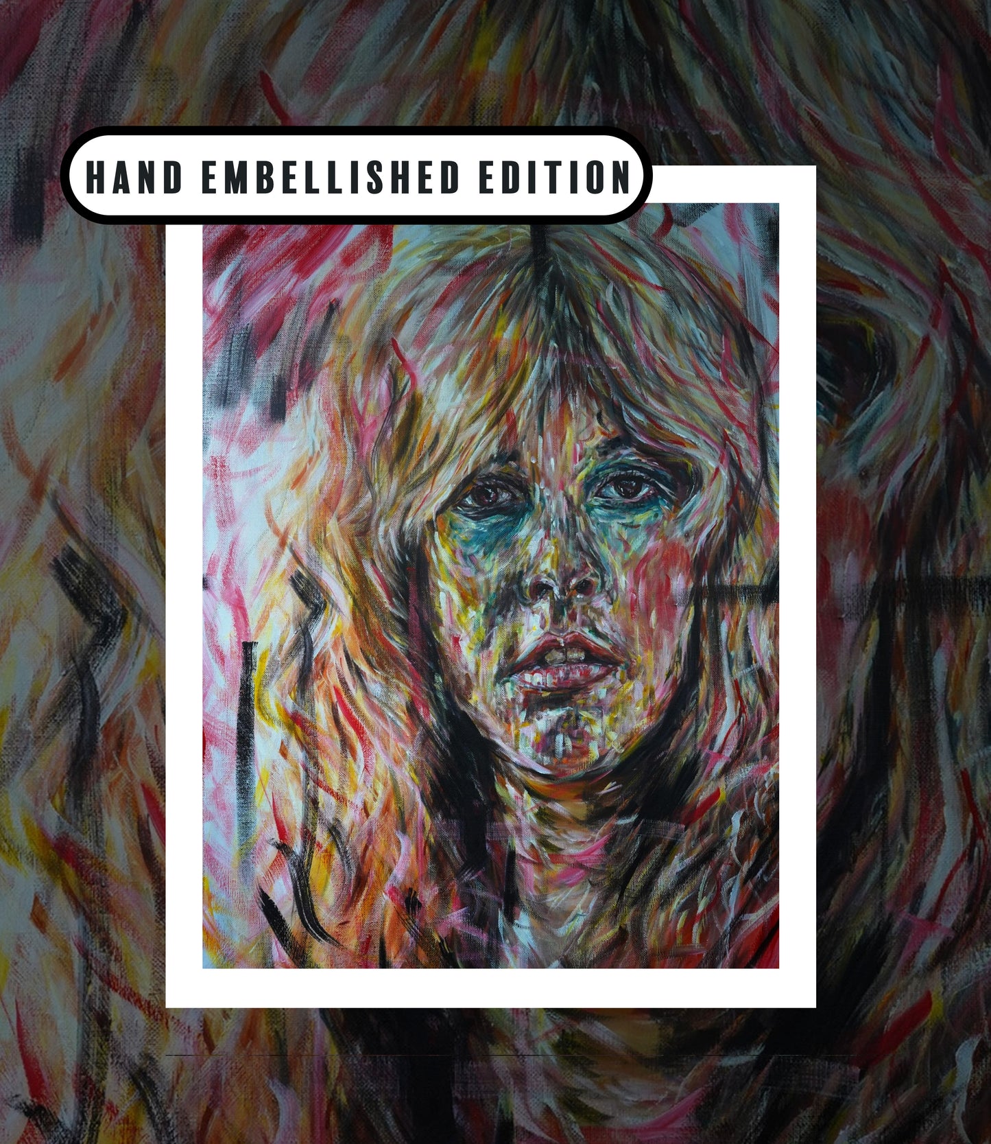Stevie Nicks | Hand Embellished Prints