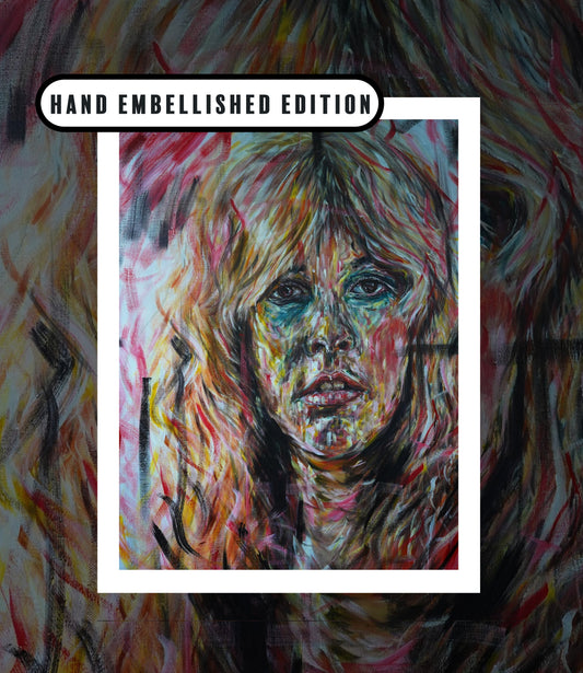 Stevie Nicks | Hand Embellished Prints