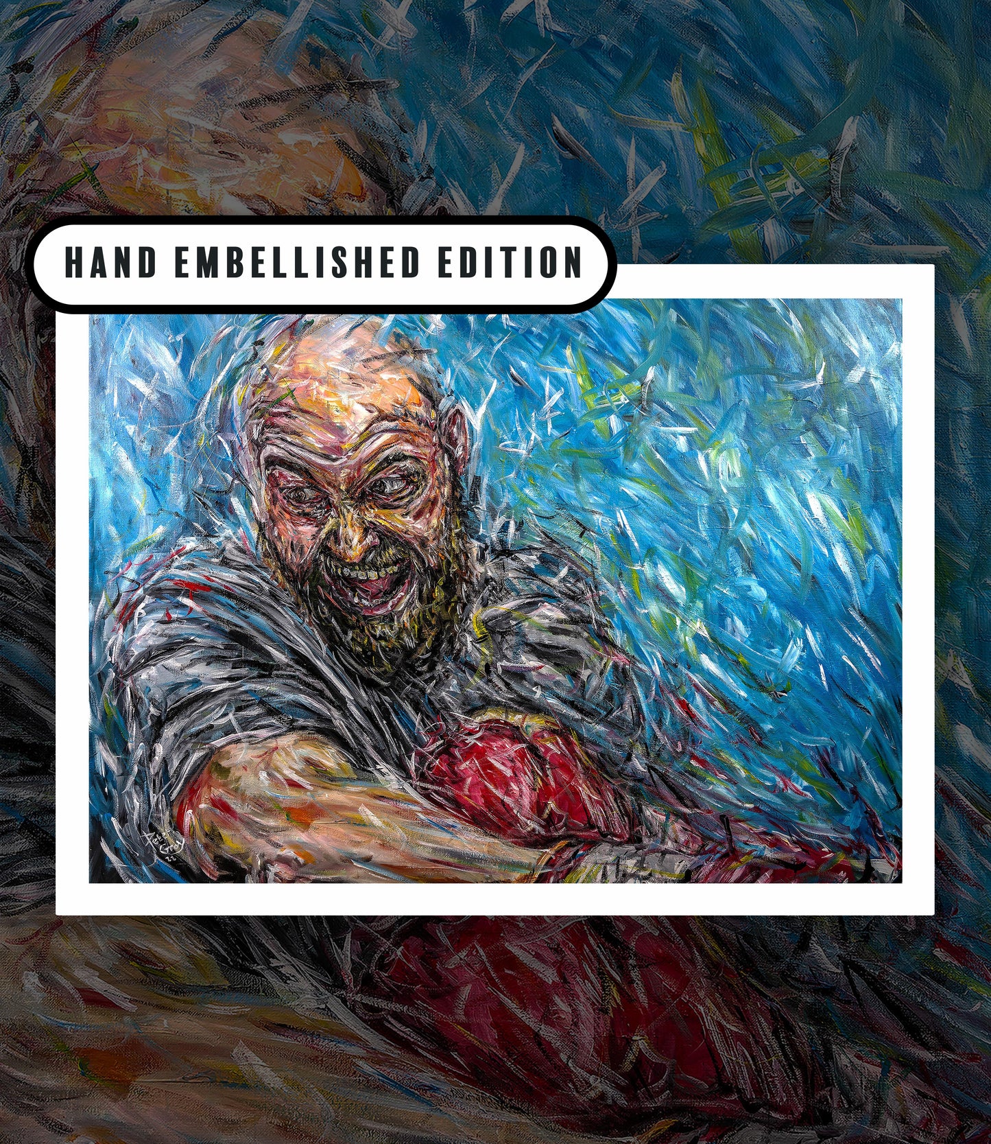 Tyson Fury | Hand Embellished Prints