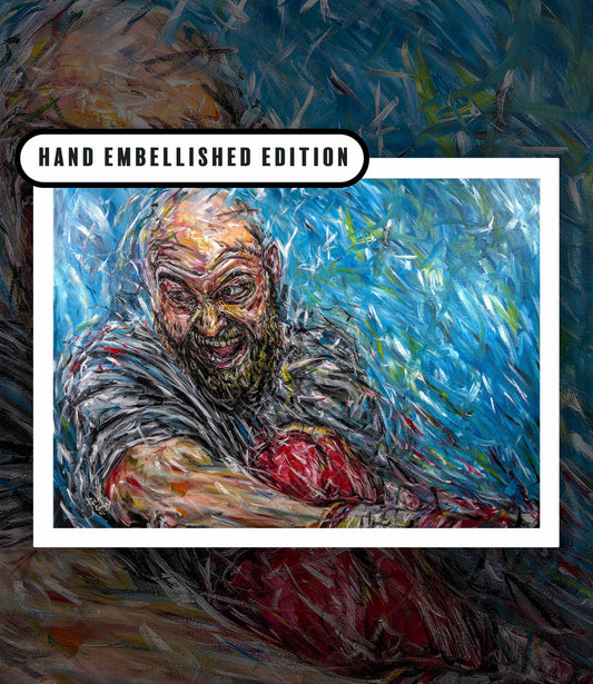 Tyson Fury | Hand Embellished Prints