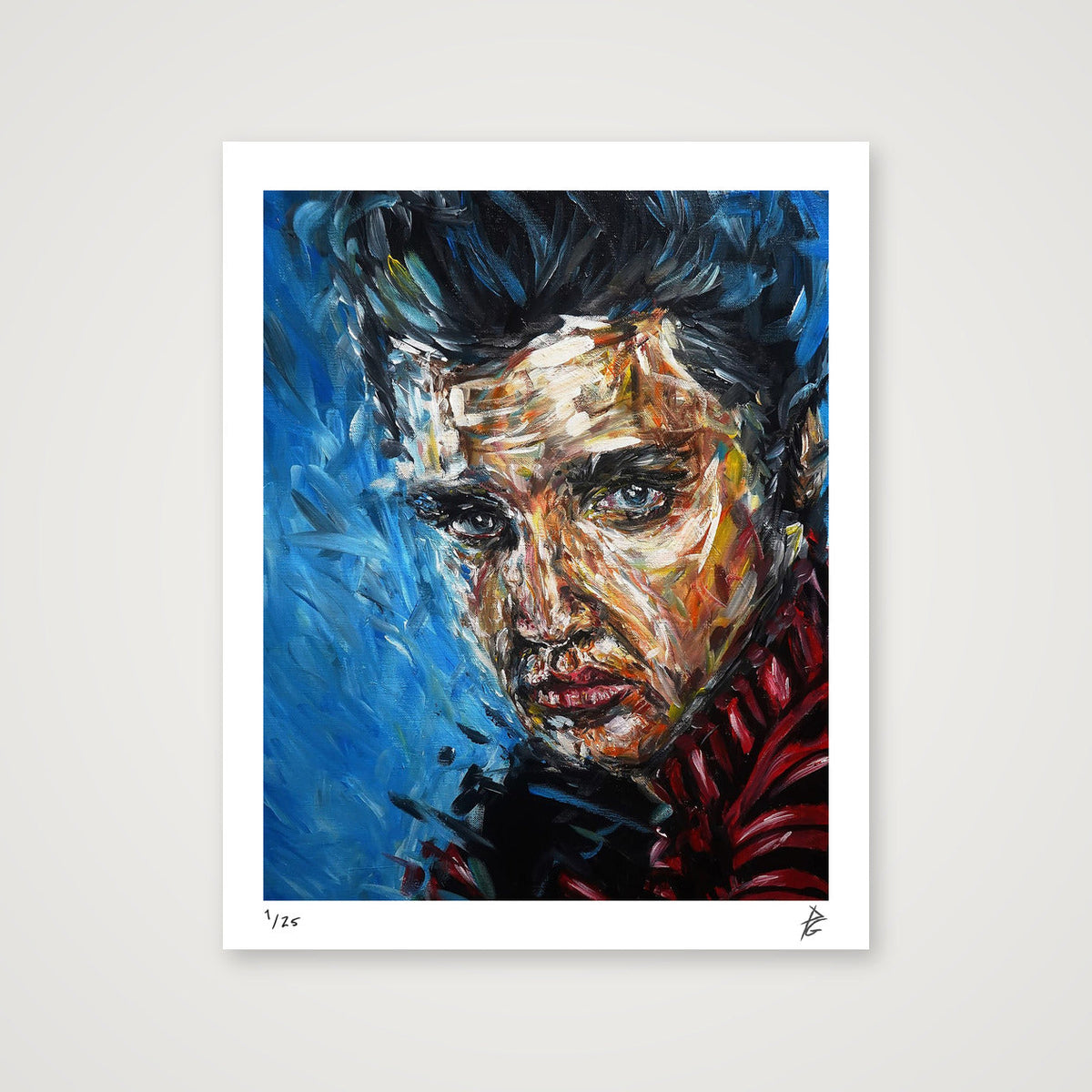 Elvis Presley — 40×50cm Print only