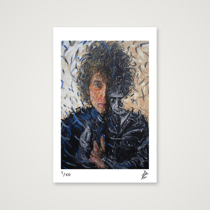 Bob Dylan — 30×45cm Print only
