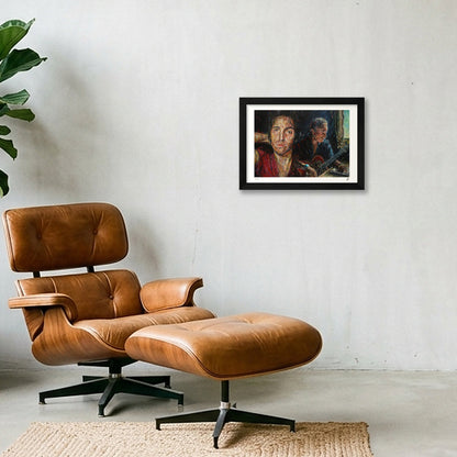 Bruce Springsteen — A4 (30×21cm) Black Frame