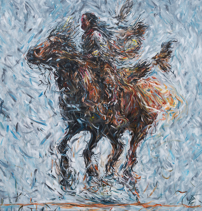 Original Painting: "Ancient & Free"