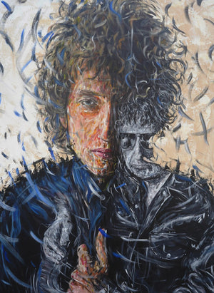 Original Painting: "Bob Dylan"