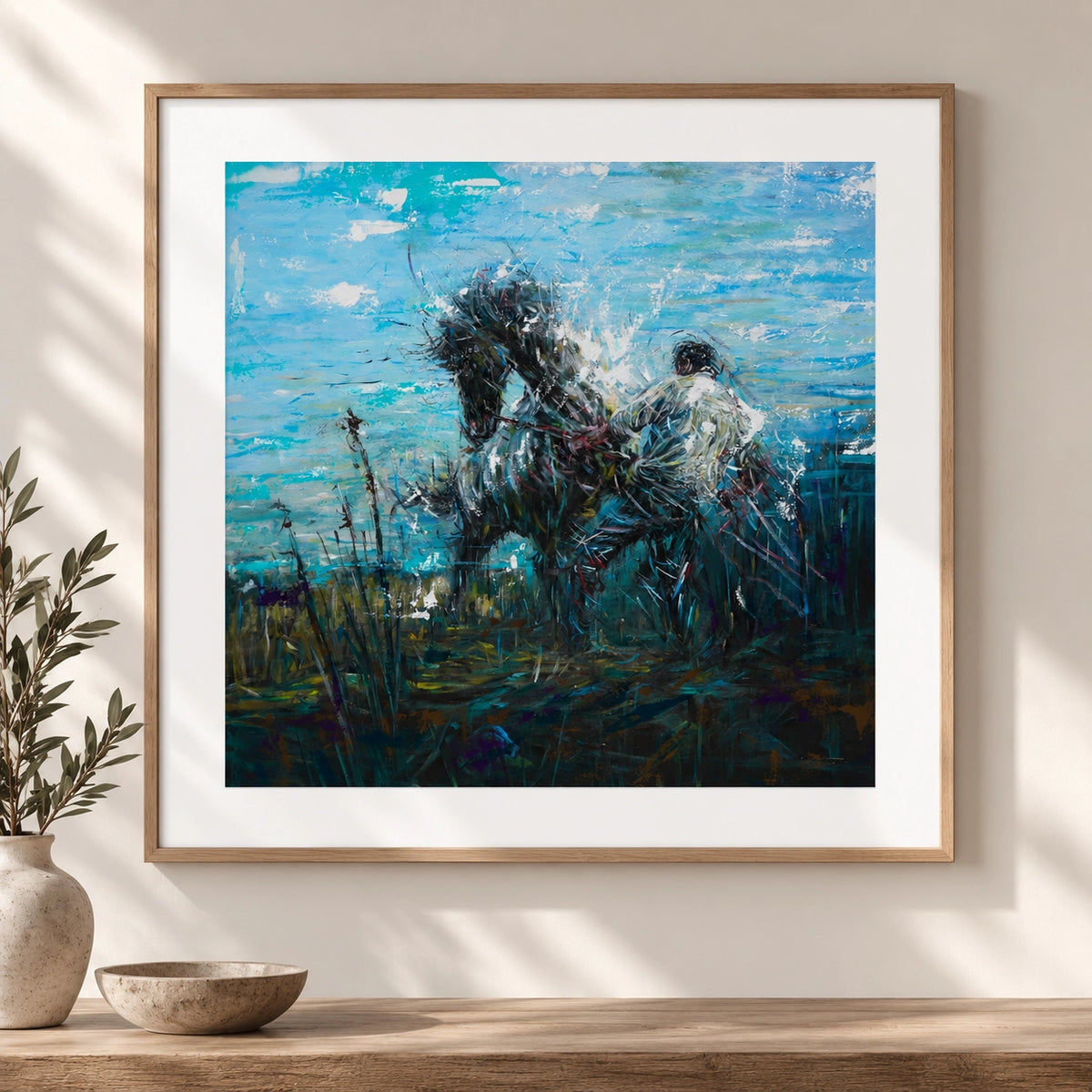 Paper Print: "The Breaking"