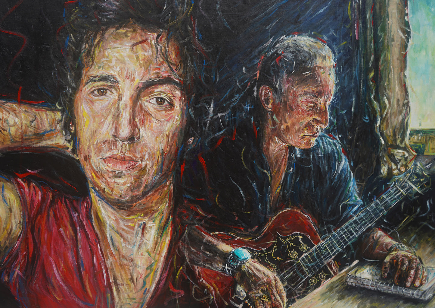 Paper Print: "Bruce Springsteen