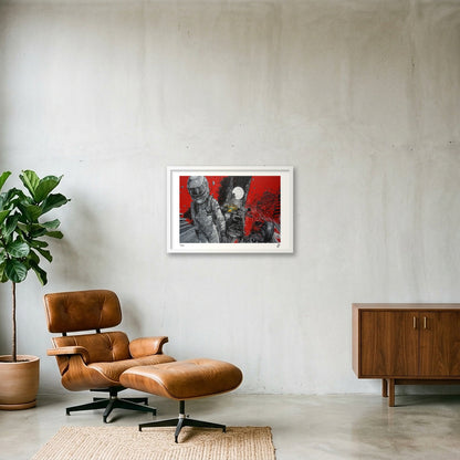Formula 1 — 60×40cm White Frame