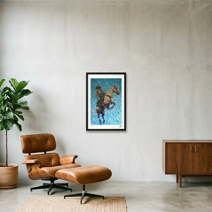 Mountain Air — 40×60cm Black Frame